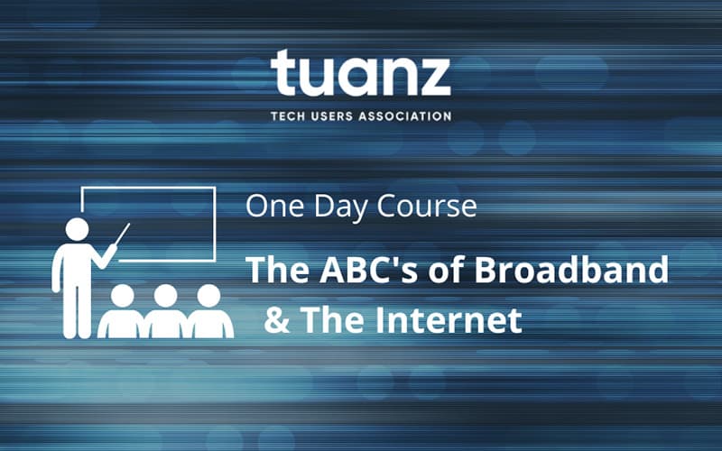 The ABC’s of Broadband & The Internet - TUANZ course artwork