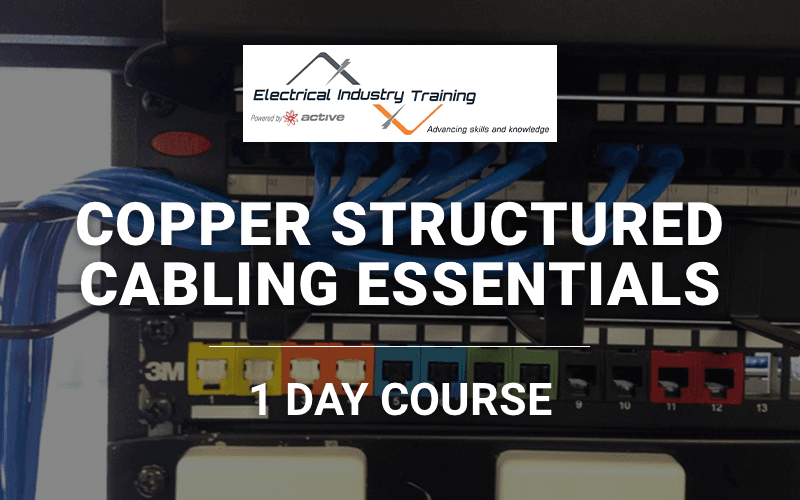 Copper Structured Cabling Essentials course artwork